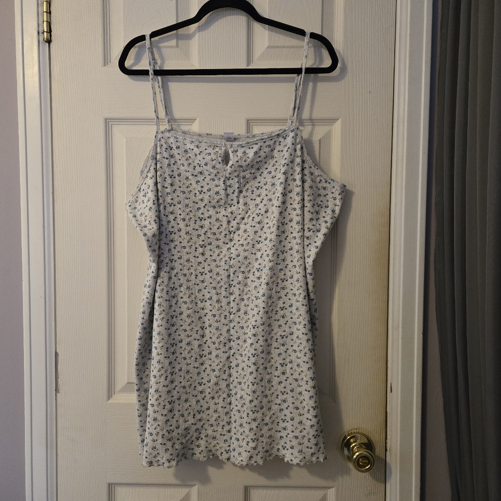 Old Navy Floral Spaghetti Strap Nighty